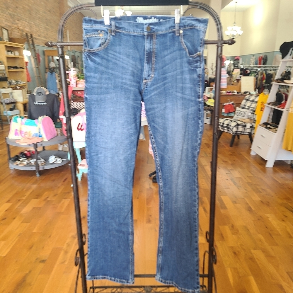 Wrangler Retro Slim Boot Denim Jeans Size W38 L36